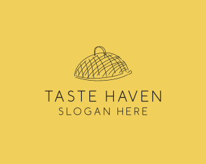 Kitchen Food Cloche Catering logo design