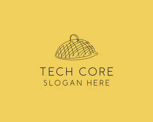 Kitchen Food Cloche Catering logo design