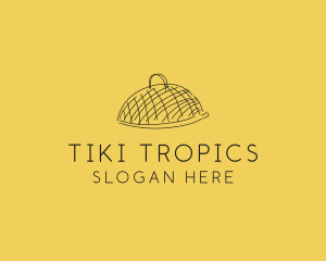 Kitchen Food Cloche Catering logo design