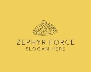 Kitchen Food Cloche Catering logo design