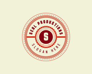 Circular Badge Seal logo