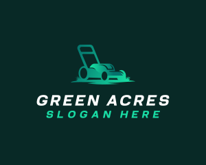 Landscaping Lawn Mower logo