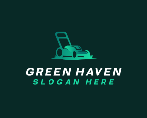 Landscaping Lawn Mower logo