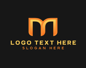 Modern Startup Letter M  logo