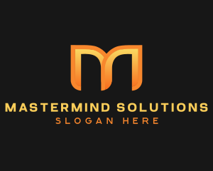 Modern Startup Letter M  logo design