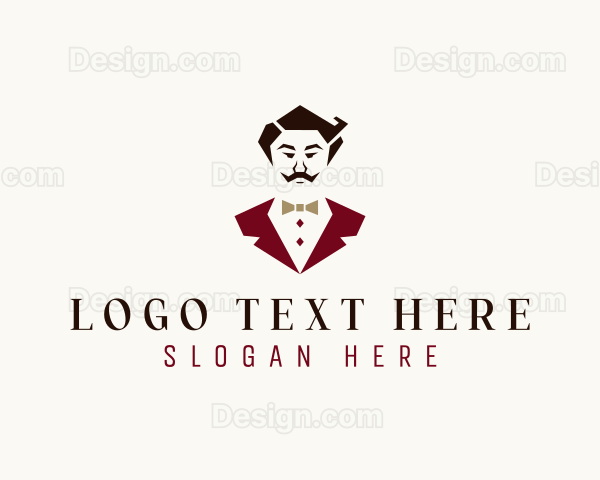 Gentleman Tailoring Fashion Logo