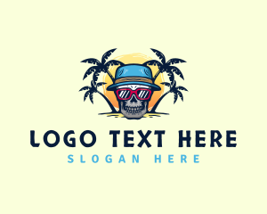 Skull Hat Vacation logo