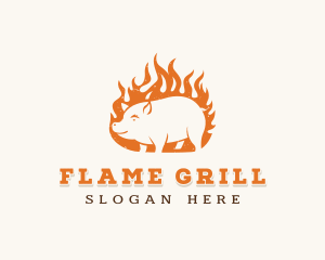 Pork Flame Grill  logo