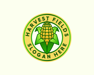 Corn Harvest Farm logo design