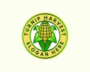 Corn Harvest Farm logo design