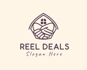 House Hand Deal logo design