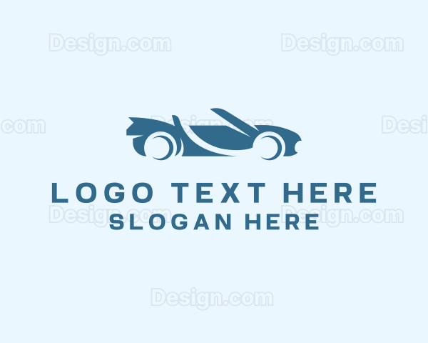 Convertible Car Vehicle Logo