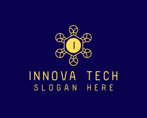 Light Bulb Tech Innovation logo design