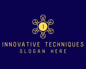Light Bulb Tech Innovation logo design
