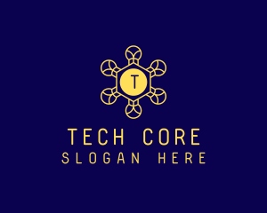 Light Bulb Tech Innovation logo design