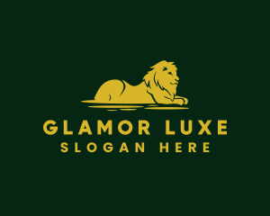 Elegant Lion Luxe logo design