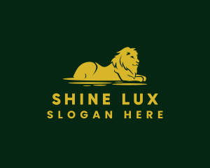 Elegant Lion Luxe logo design