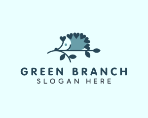 Cute Hedgehog Branch logo