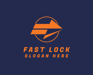 Fast Delivery Arrow logo design