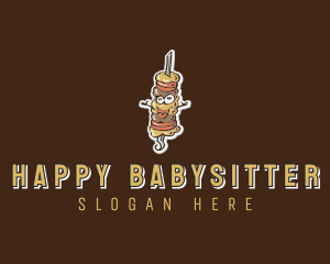 Kebab Barbecue Grill logo design