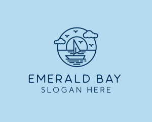 Sailing Ocean Boat Yacht logo