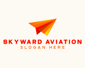 Aviation Plane Courier logo