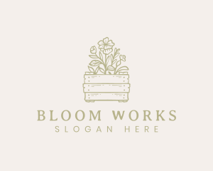 Flower Pots Florist logo design