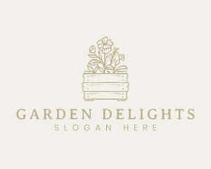 Flower Pots Florist logo design