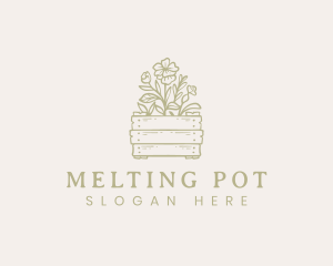 Flower Pots Florist logo design