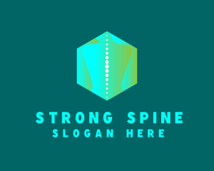 Medical Spine Chiropractor logo design