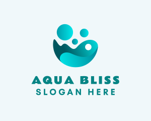 Aqua Water Cleaning logo design