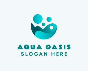 Aqua Water Cleaning logo design