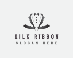 Haircut Razor Grooming logo design