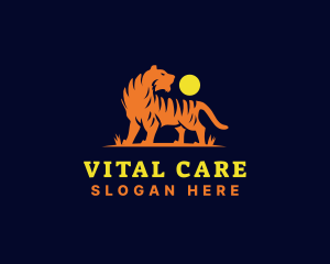 Wild Feline Tiger  Logo