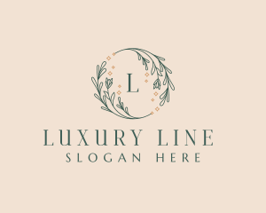 Floral Salon Boutique logo design