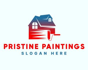 Home Painting Renovation logo design