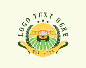 Agricultural Tractor Farm logo