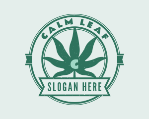 Marijuana CBD Medicine logo design