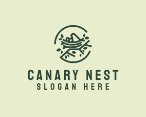 Bird Nest Park logo design