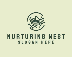 Bird Nest Park logo design