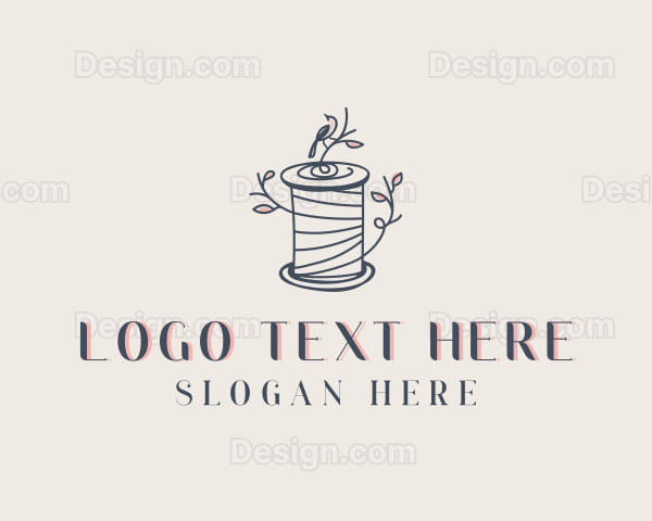 Thread Sewing Tailor Logo