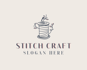 Thread Sewing Tailor logo design