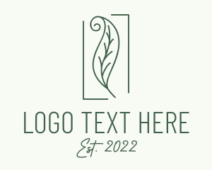 Herbal Spiral Leaf logo