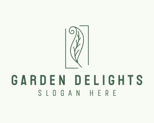 Herbal Spiral Leaf logo design