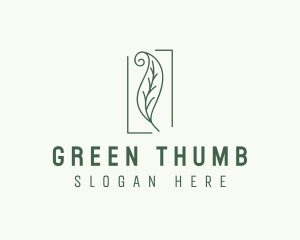 Herbal Spiral Leaf logo