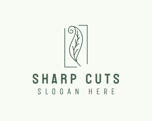 Herbal Spiral Leaf logo design