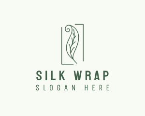 Herbal Spiral Leaf logo design