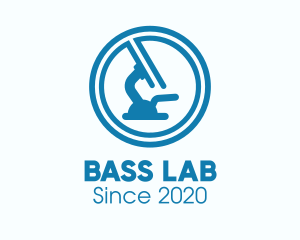 Blue Science Laboratory logo design