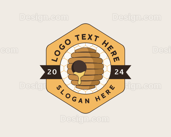 Beehive Honeycomb Farm Logo