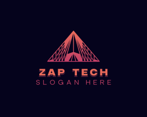 Generic Pyramid Tech logo design